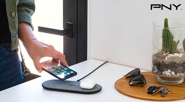 PNY launches two new Qi wireless chargers