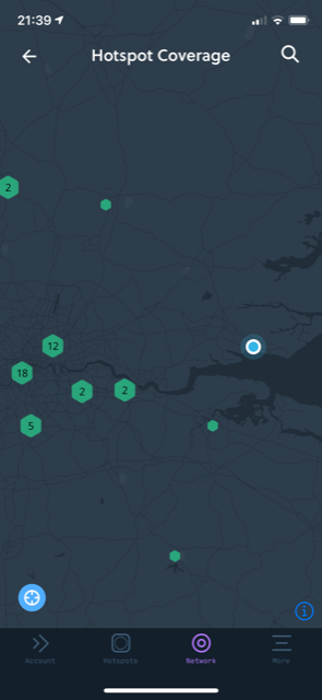 Helium Hotspot - UK Map