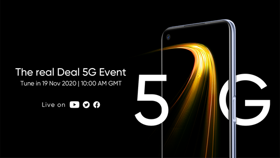 realme is bringing the world’s first realme 7 5G launch in the UK on top of the fantastic Black Friday offers on 19th Nov