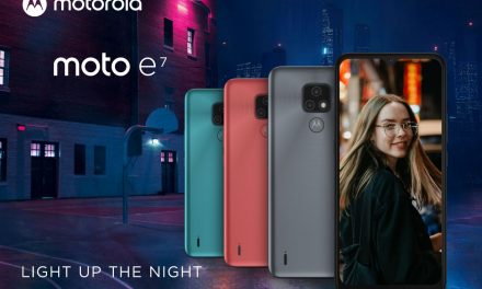 light up the night with the new moto e7
