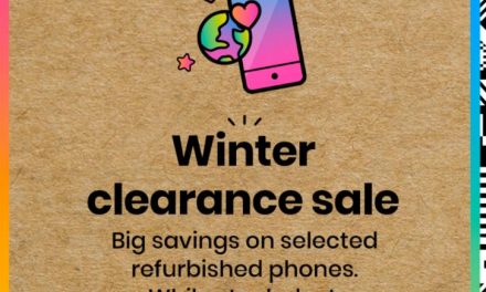 Save on refurbished phones this winter with giffgaff