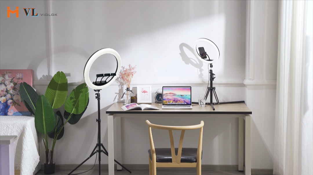 VIDLOK SELFIE RING LIGHT A VITAL TOOL FOR LIVE-BROADCASTING