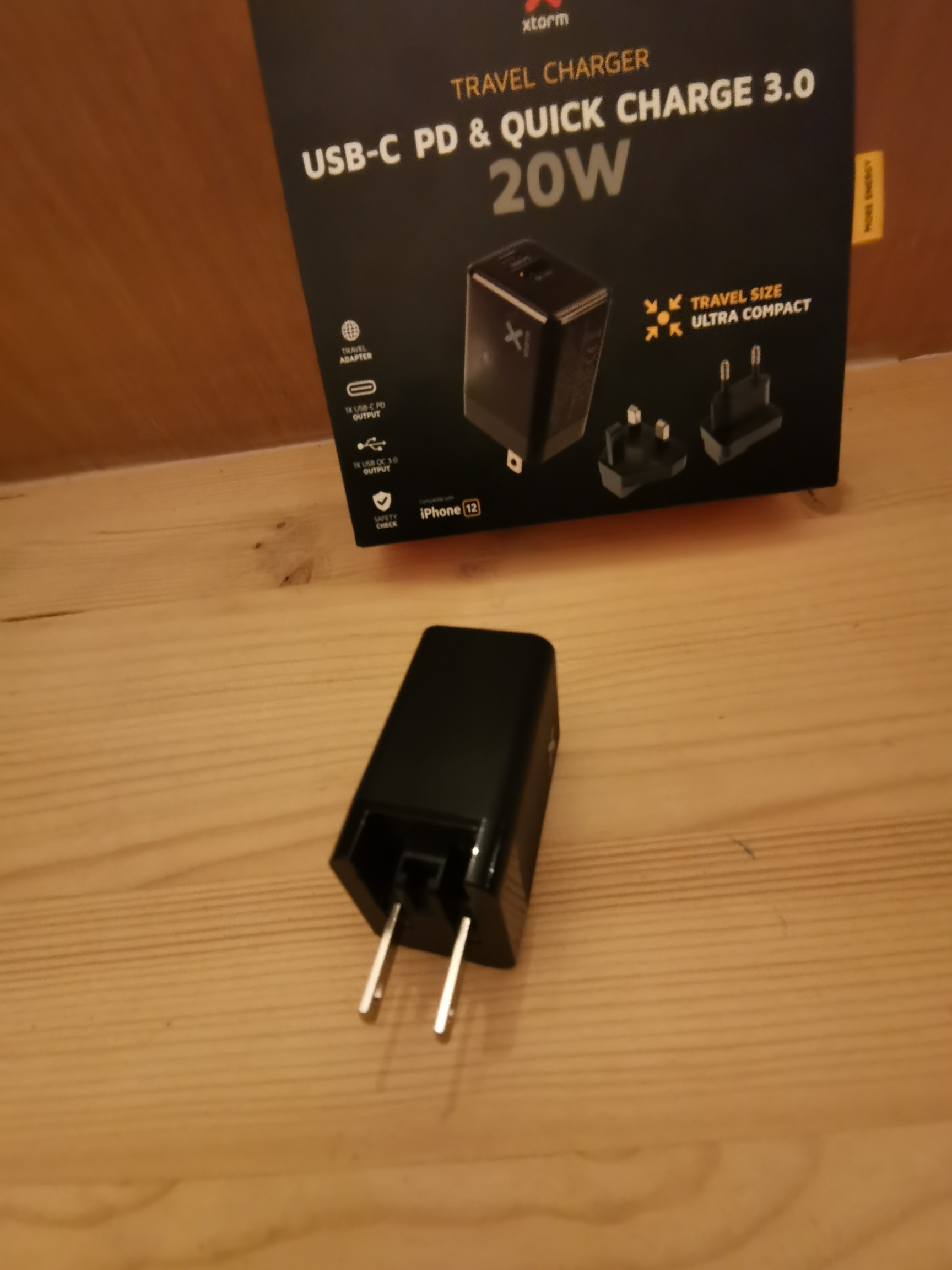 Xtorm Volt Series Travel Charger USB-C PD & Quick Charge 3.0