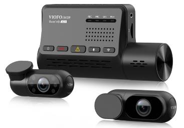 VIOFO introduces its first three camera HD A139 3 Channel dash cam with Wi-Fi transfer