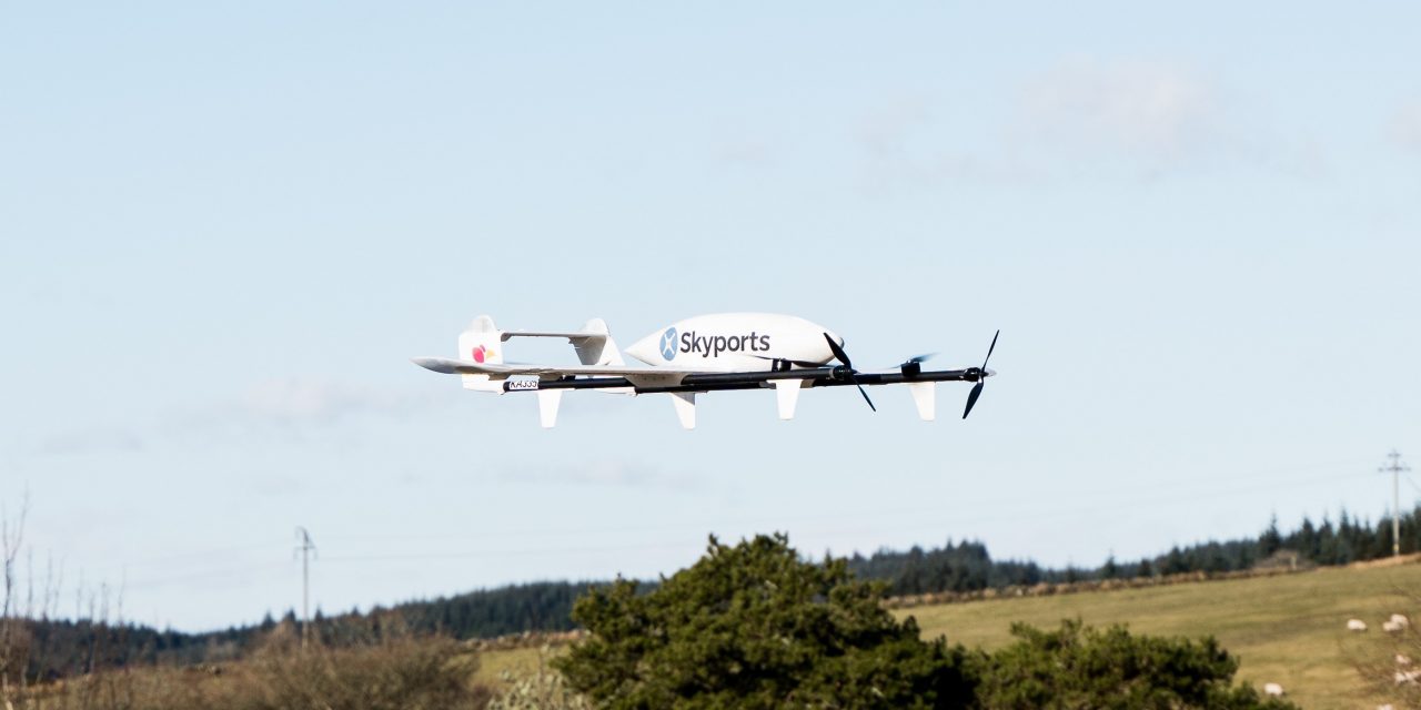 VODAFONE: Drone flights for NHS Scotland go live