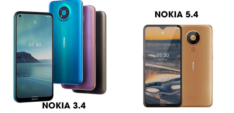 Nokia 3.4 Set to launch alongside Nokia 5.4 Smartphone